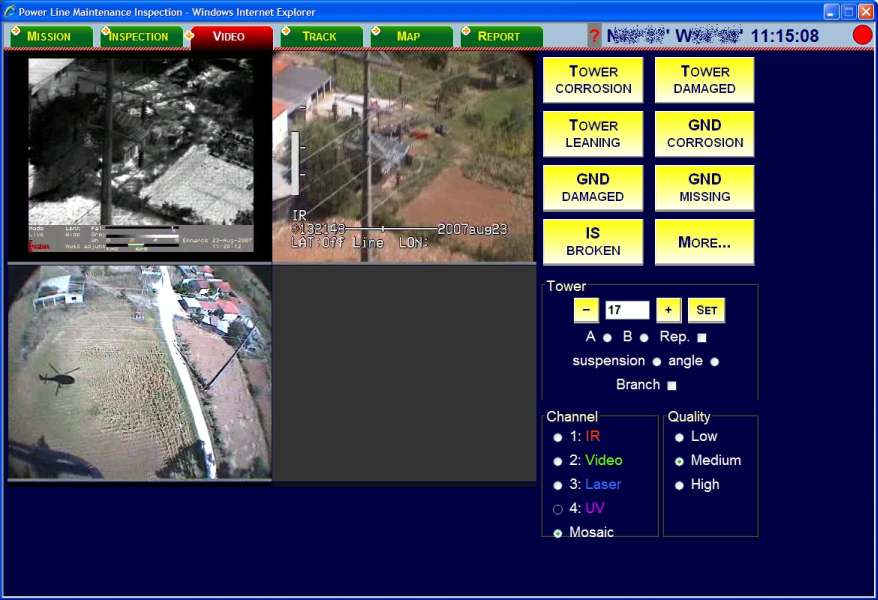 snapshot of airborne interface