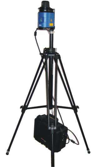 LMT mounted on a tripod