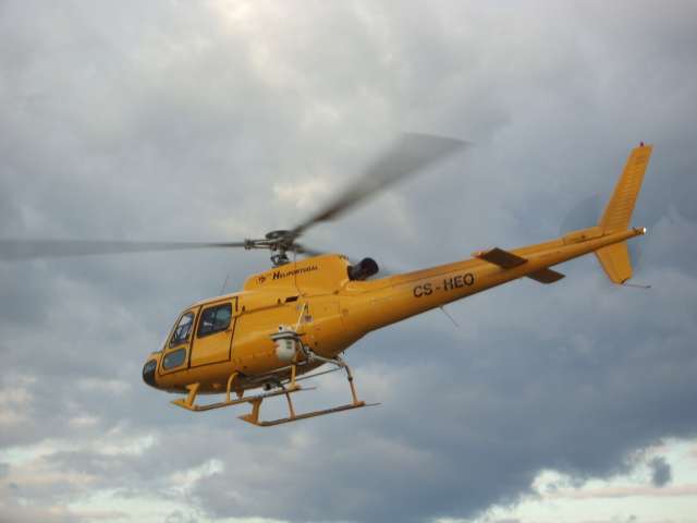 helicoptero de inspeccion